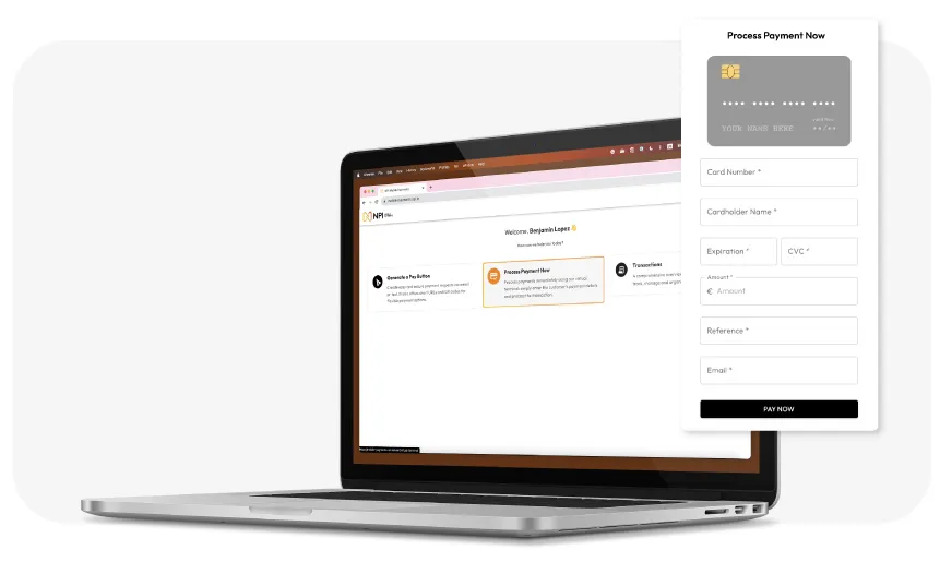 laptop displaying secure online payments Ireland gateway interface showing PCI compliance Ireland and payment security Ireland features